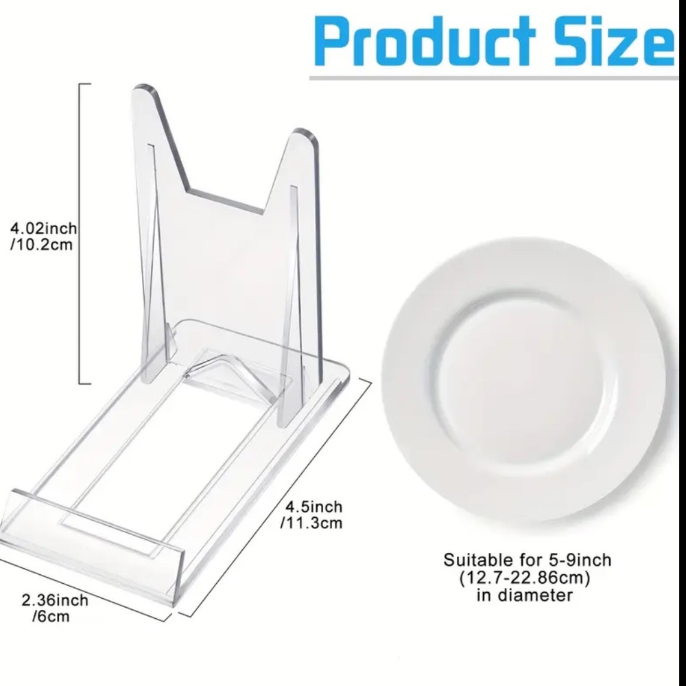 Clear Acrylic Display Stand